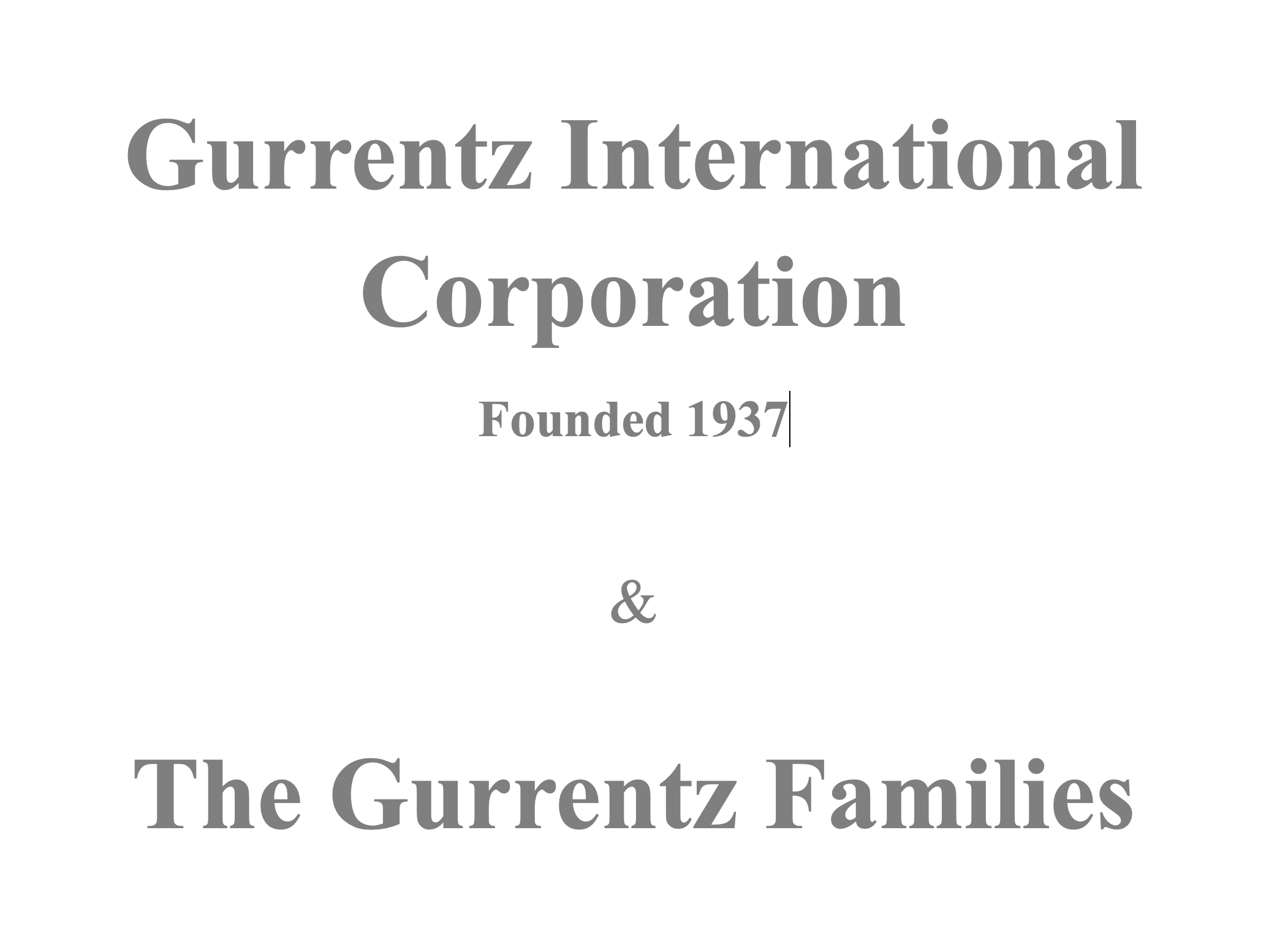 Gurrentz